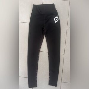 Peloton Women's Black Leggings with Logo